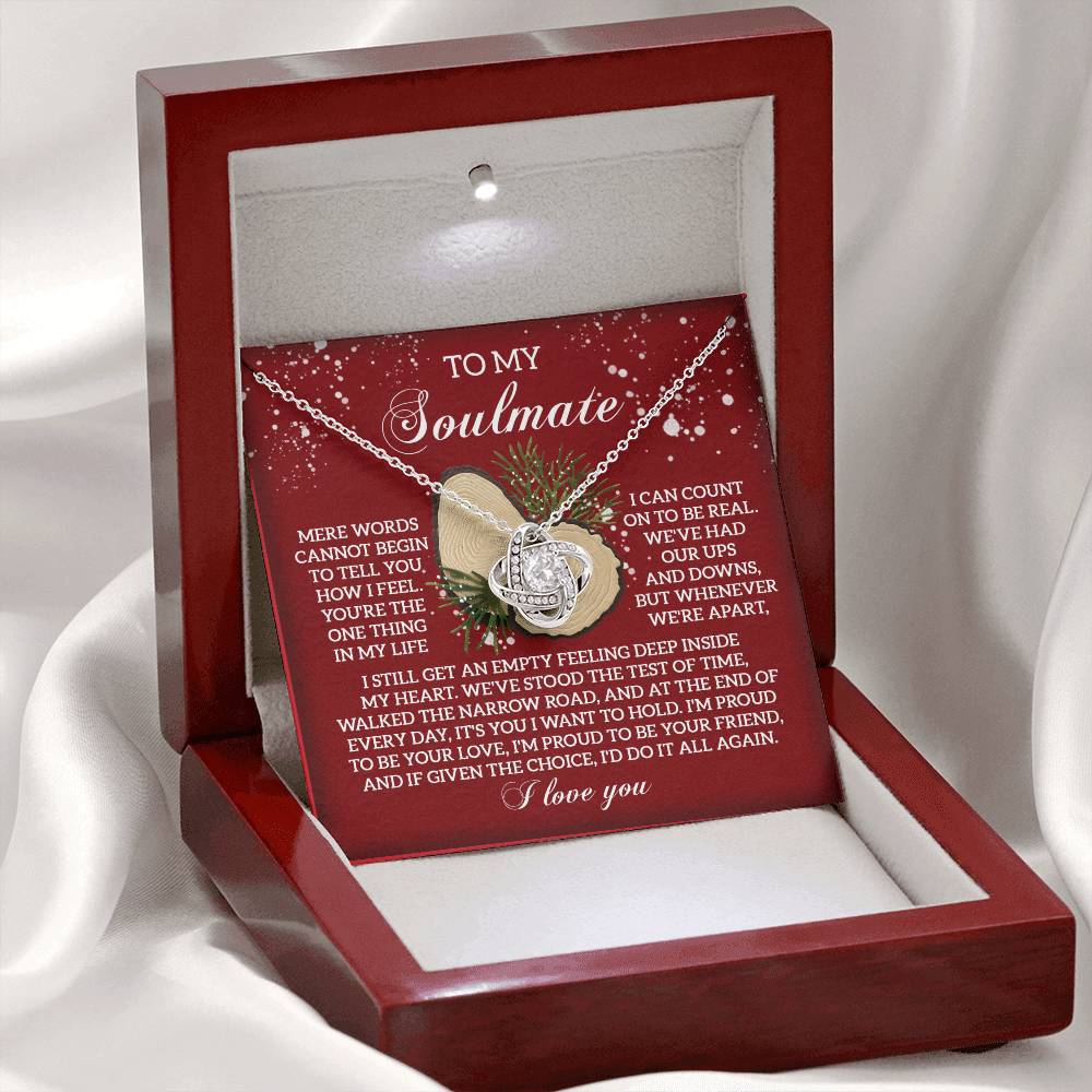 Soulmate - Test Of Time - Love Knot Necklace