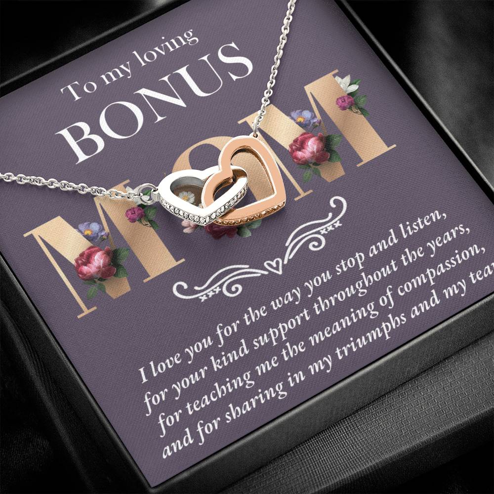 Bonus Mom - Throughout The Years - Interlocking Hearts