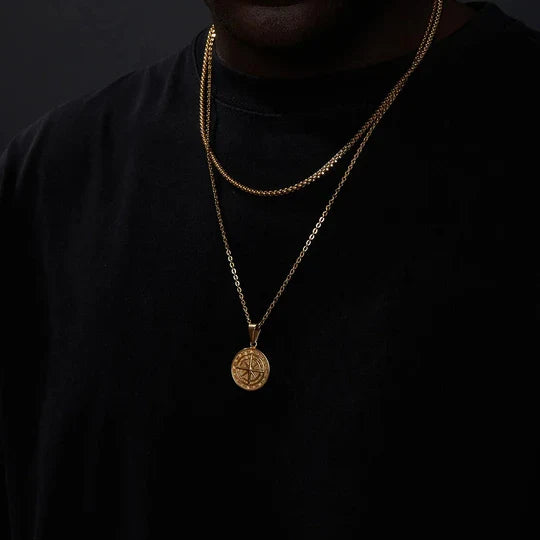 Compass Pendant - Necklace Add-On