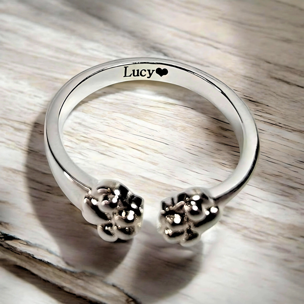 Always Together Paw Ring