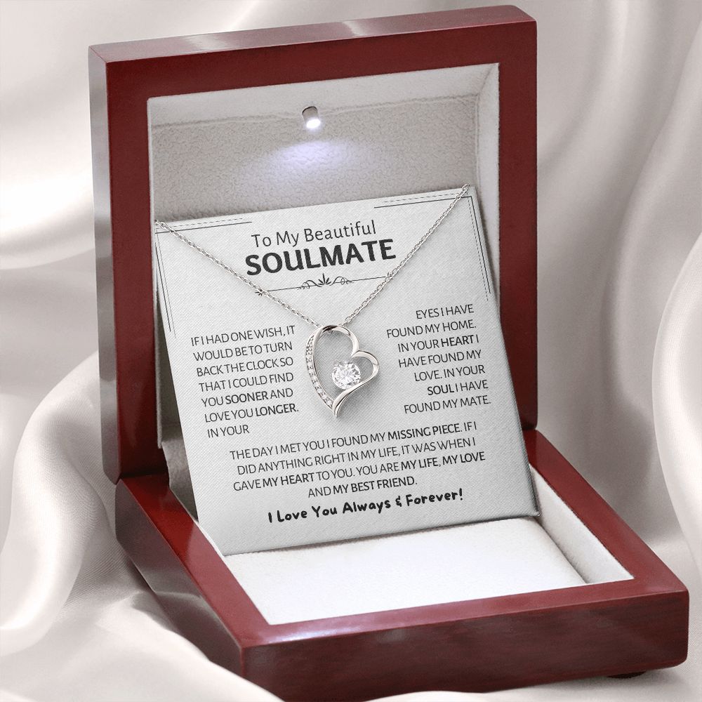 My Beautiful Soulmate - My Home - Forever Love Necklace 1