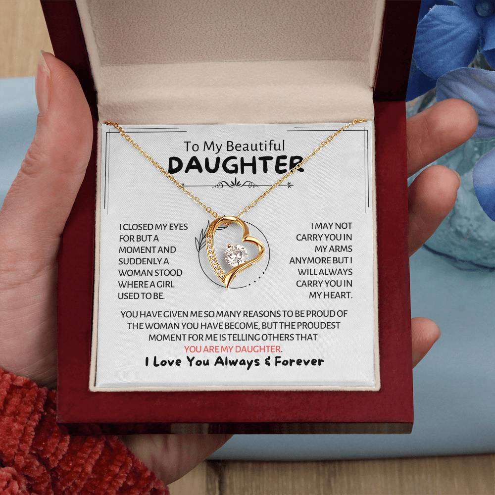 To My Beautiful Daughter - Girl To Woman - Forever Love