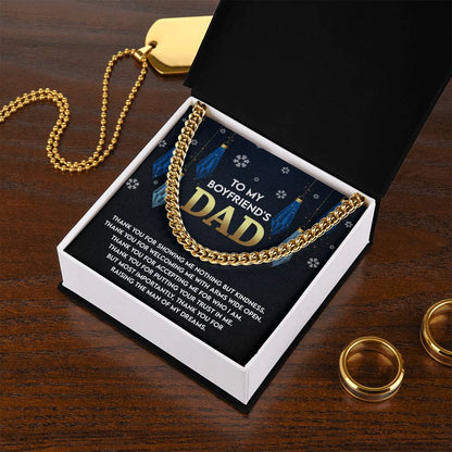 Boyfriend's Dad - Who I Am - Cuban Chain Link Necklace