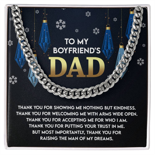 Boyfriend's Dad - Who I Am - Cuban Chain Link Necklace