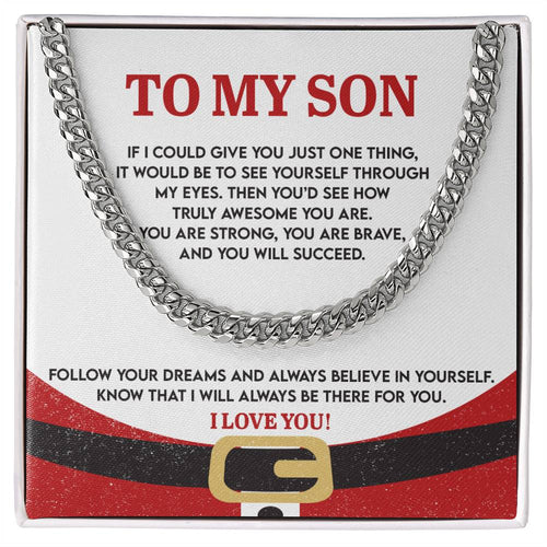 Son - There For You - Cuban Chain Link Necklace