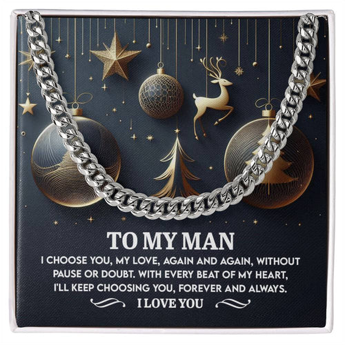 My Man - Every Beat - Cuban Chain Link Necklace