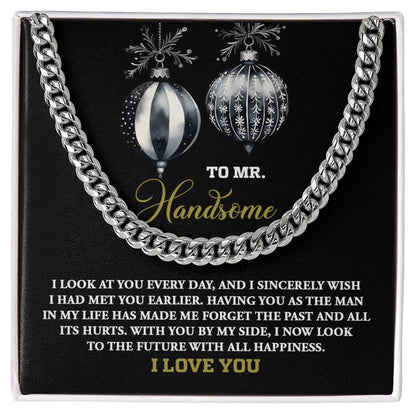My Man - On My Face - Cuban Chain Link Necklace