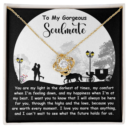 Soulmate - Holds For Us - Love Knot Necklace