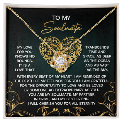 Soulmate - The Sky - Love Knot Necklace