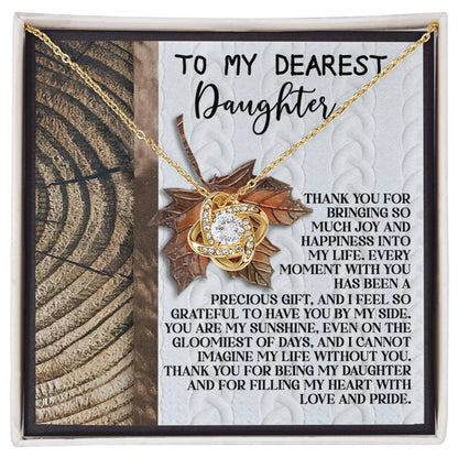 Daughter - Love And Pride - Love Knot Necklace