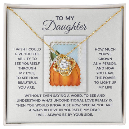 Daughter - How Special - Love Knot Necklace