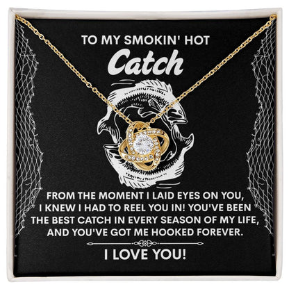 Soulmate - Got Me Hooked - Love Knot Necklace