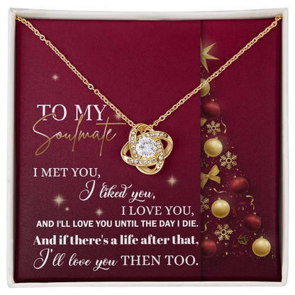 Soulmate - Love You Then - Love Knot Necklace