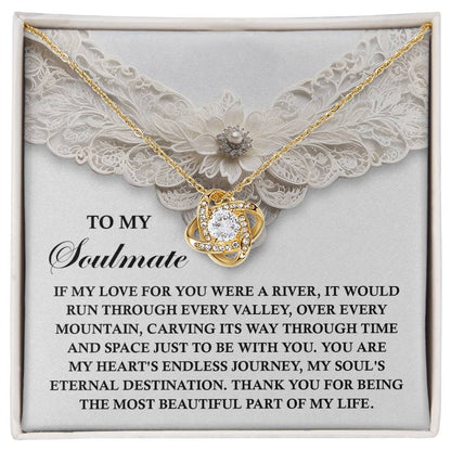 Soulmate - Eternal Destination - Love Knot Necklace