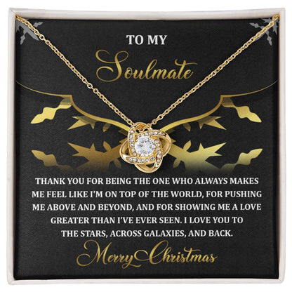 Soulmate - A Love - Love Knot Necklace