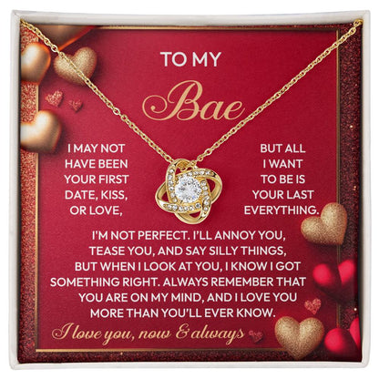 Soulmate - On My Mind - Love Knot Necklace