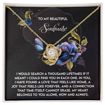 Soulmate - Like Home - Love Knot Necklace