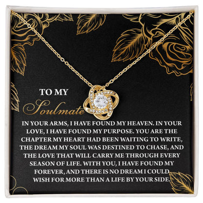 Soulmate - By Your Side - Love Knot Necklace