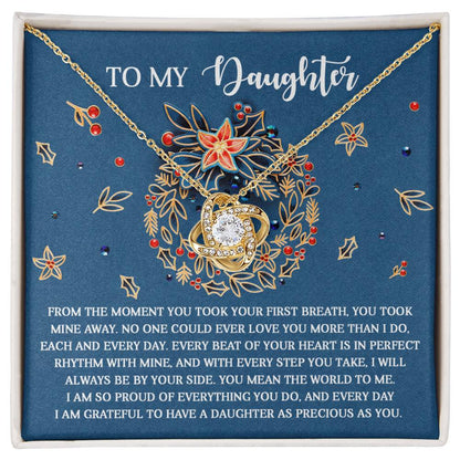 Daughter - Perfect Rhythm - Love Knot Necklace