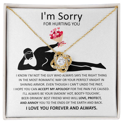 Sorry - The Most Romantic - Love Knot Necklace