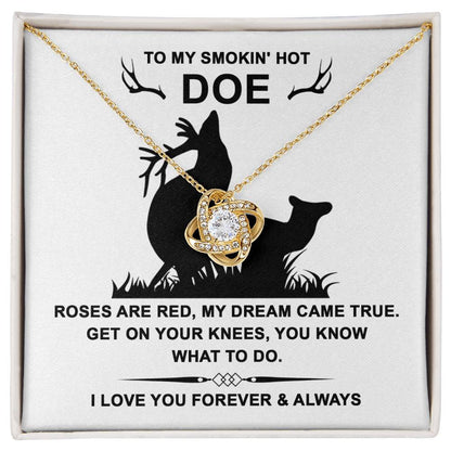Soulmate - Dream Came True - Love Knot Necklace