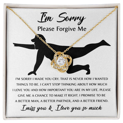 Sorry - Things To Be - Love Knot Necklace