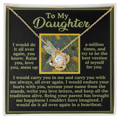 Daughter - All Over Again - Love Knot Necklace