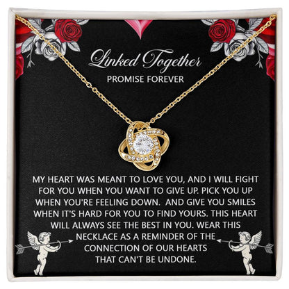 Soulmate - To Find Yours - Love Knot Necklace