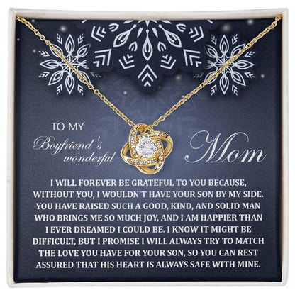 Boyfriend's Mom - By My Side - Love Knot Necklace