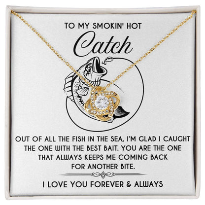 Soulmate - Another Bite - Love Knot Necklace