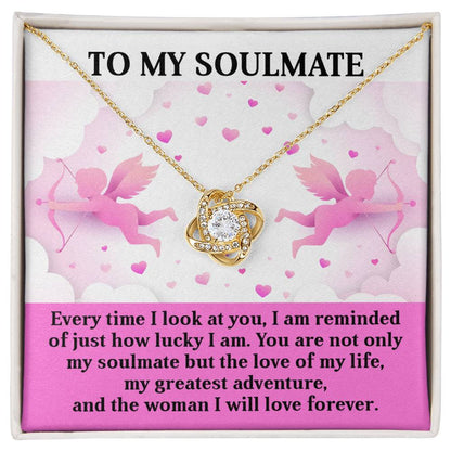 Soulmate - Greatest Adventure - Love Knot Necklace