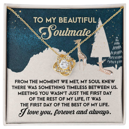 Soulmate - Between Us - Love Knot Necklace