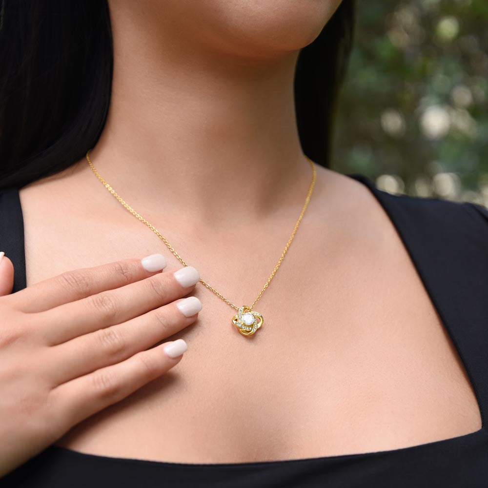 To My Soulmate - Strong As A Rock - Love Knot - Design 2