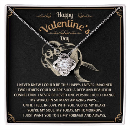 Soulmate - Amazing Ways - Love Knot Necklace