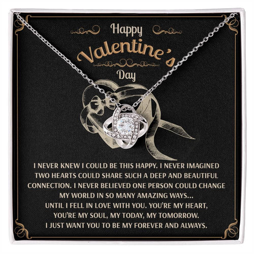 Soulmate - Amazing Ways - Love Knot Necklace