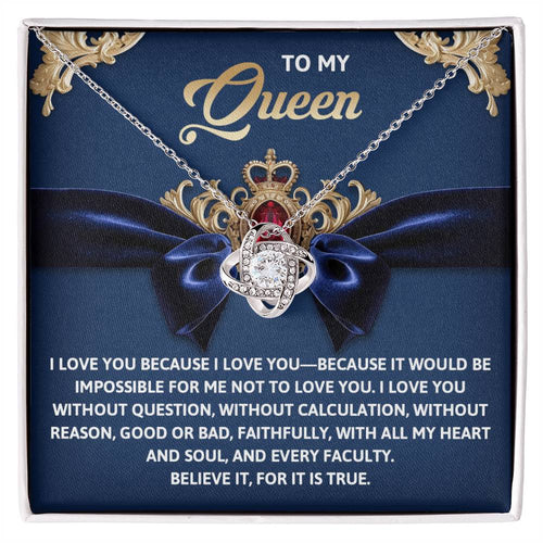 Queen - Every Faculty - Love Knot Necklace