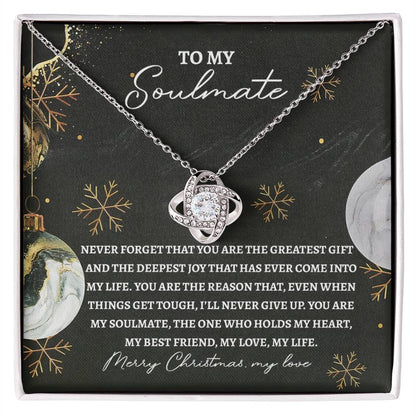 Soulmate - Greatest Gift - Love Knot Necklace