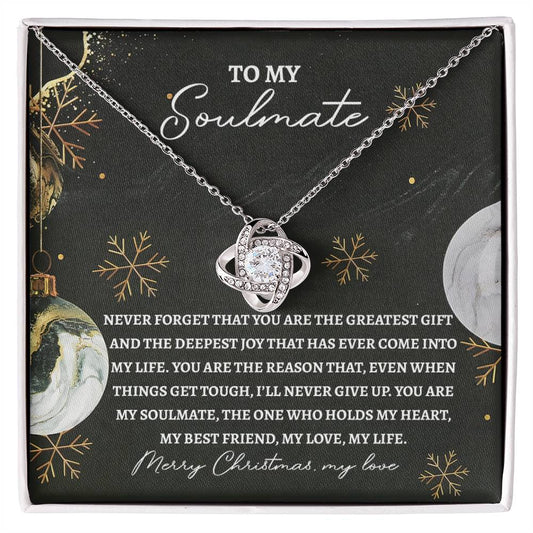 Soulmate - Greatest Gift - Love Knot Necklace
