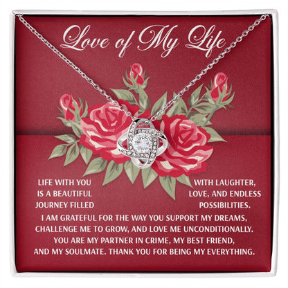 Soulmate - Endless Possibilities - Love Knot Necklace