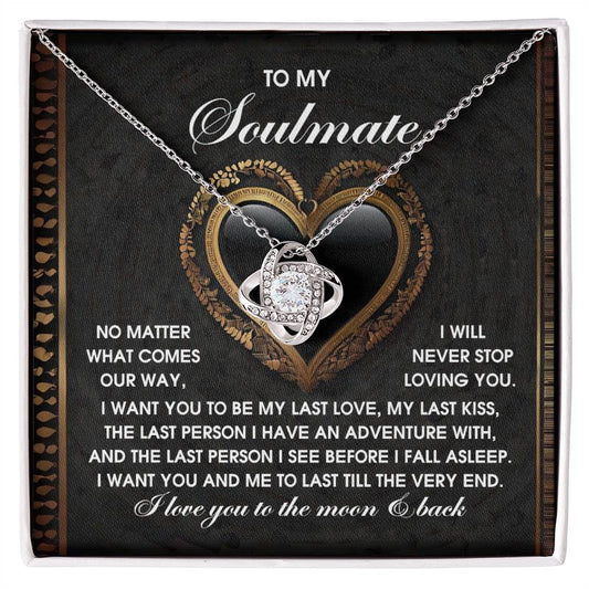 Soulmate - The Very End - Love Knot Necklace