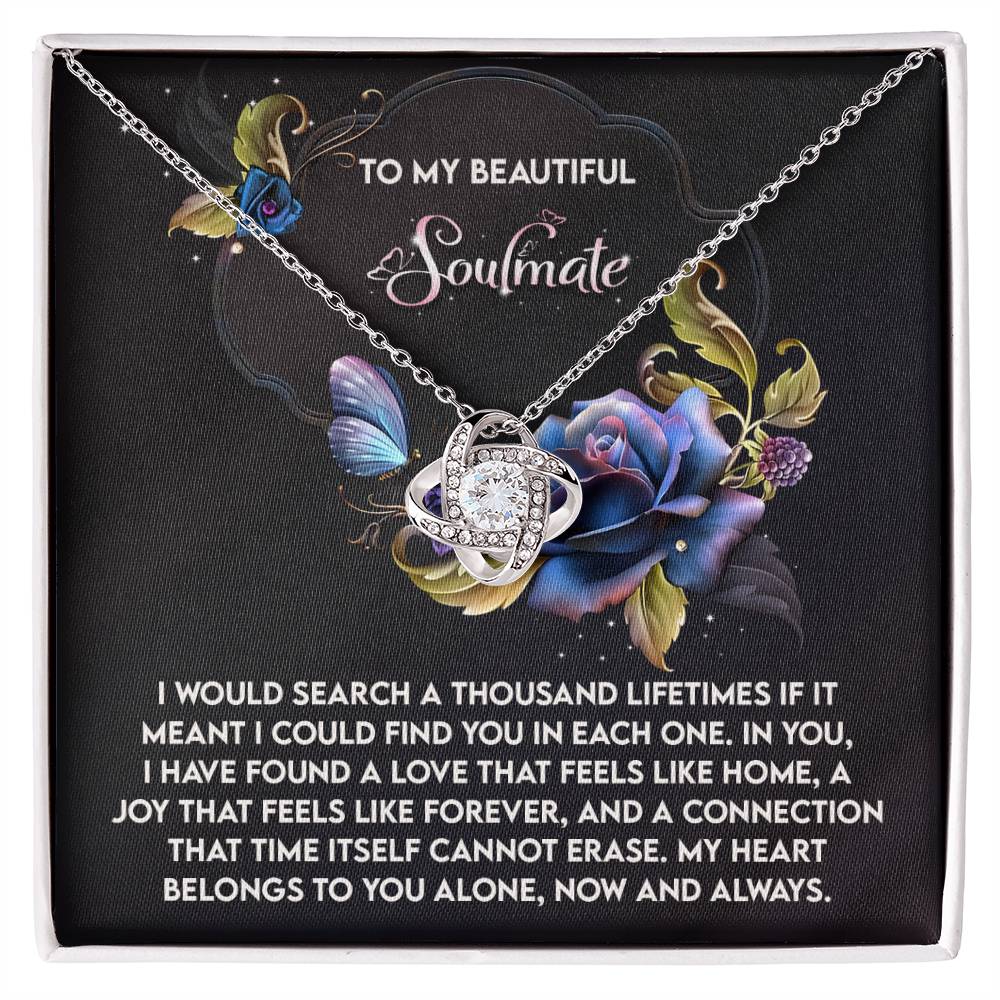 Soulmate - Like Home - Love Knot Necklace