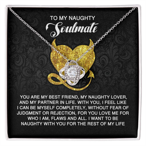 Soulmate - Naughty With You - Love Knot Necklace
