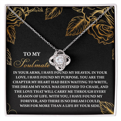 Soulmate - By Your Side - Love Knot Necklace