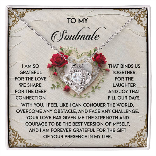 Soulmate - Our Days - Love Knot Necklace
