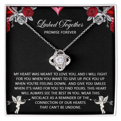 Soulmate - To Find Yours - Love Knot Necklace