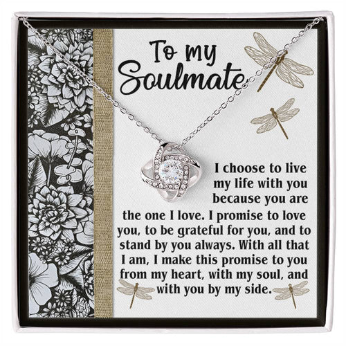 Soulmate - Make This Promise - Love Knot Necklace
