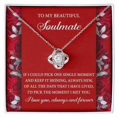 Soulmate - Keep It Shining - Love Knot Necklace