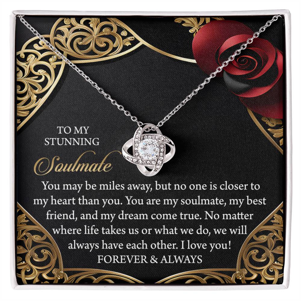 Soulmate - Have Each Other - Love Knot Necklace
