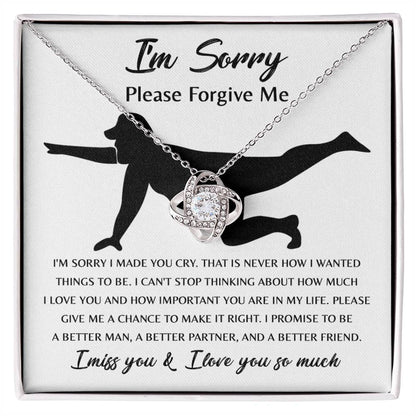 Sorry - Things To Be - Love Knot Necklace