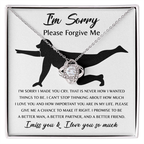 Sorry - Things To Be - Love Knot Necklace